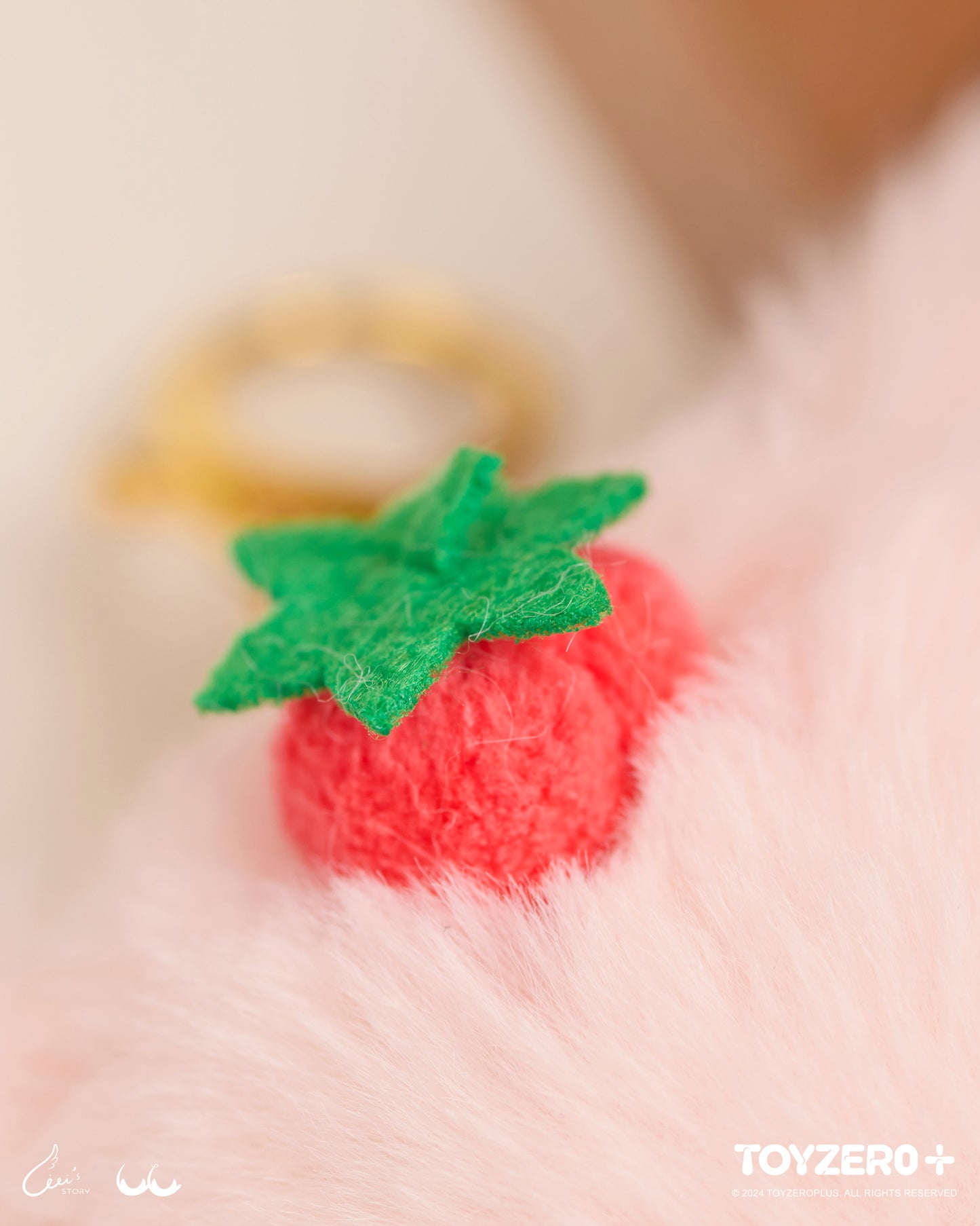 LULU THE PIGGY GENERIC - MEASURING TAPE KEYCHAIN