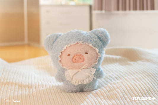 LULU THE PIGGY SWEET DREAM - SLEEPY LU PLUSH KEYCHAIN