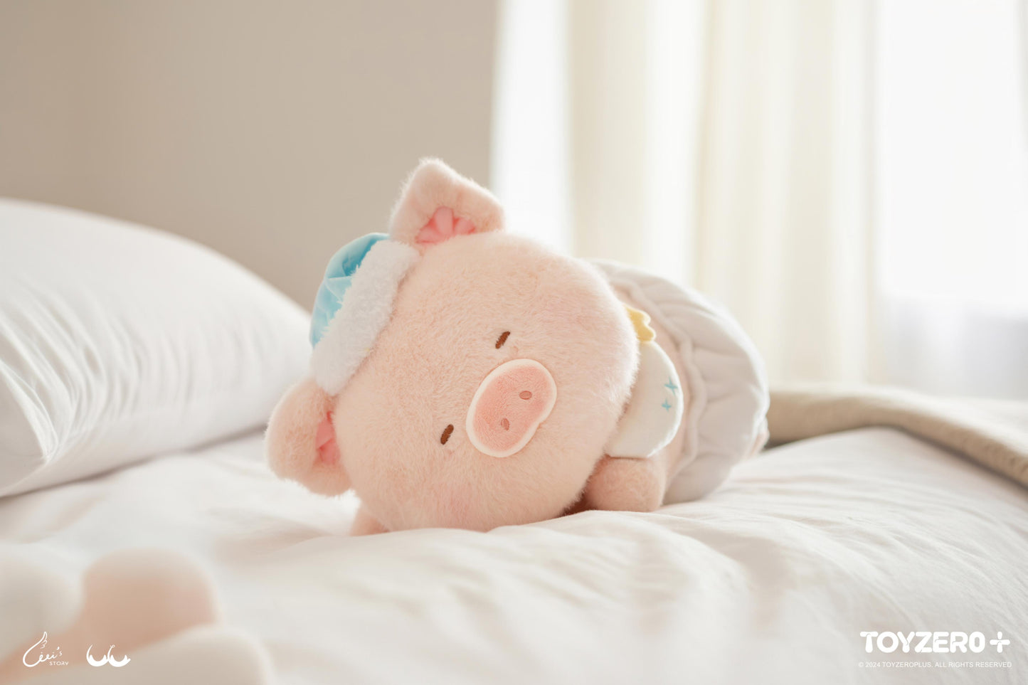 LULU THE PIGGY SWEET DREAM - WISH U GOOD DREAM PLUSH TOY