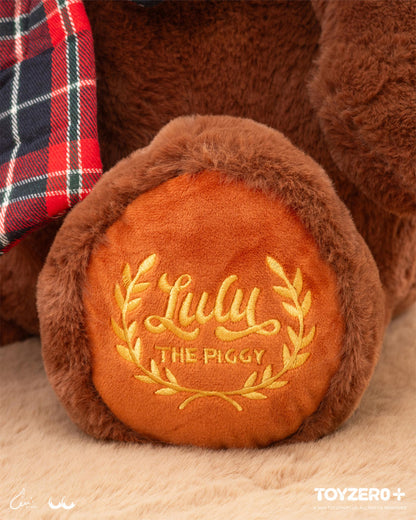 LULU THE PIGGY - 50CM TEDDY LULU PLUSH (Brown)