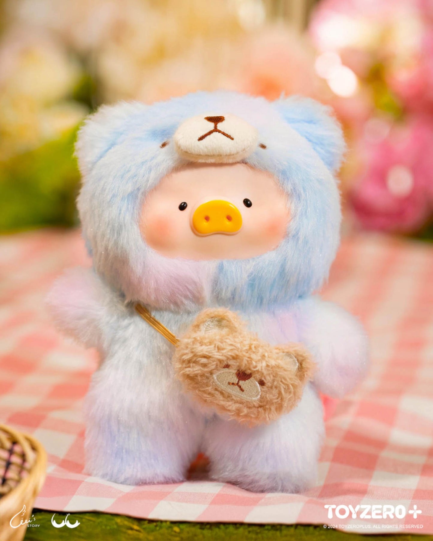 LULU THE PIGGY – JOYFUL TIME SERIES PVC PLUSH KEYCHAIN BLINDBOX
