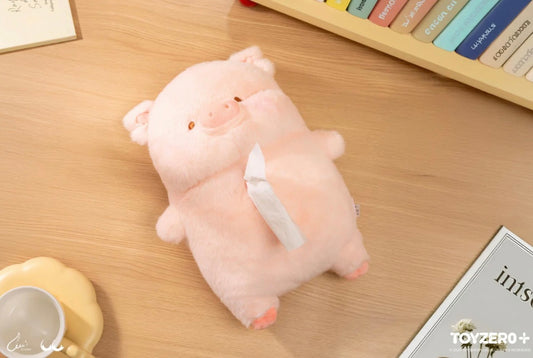 LULU THE PIGGY GENERIC - PLUSH TISSUE CASE