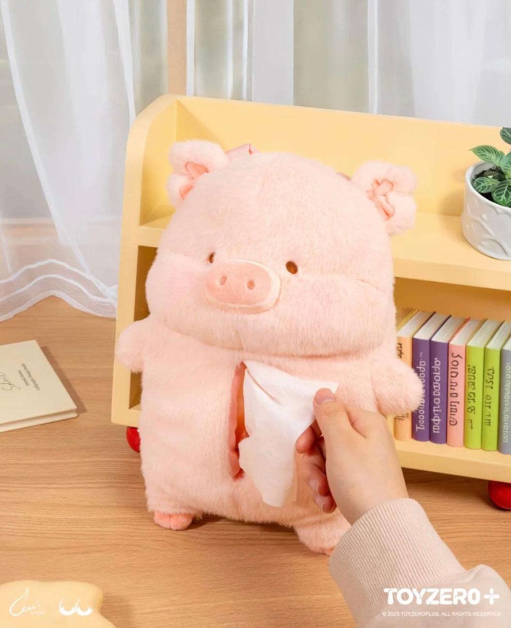 LULU THE PIGGY GENERIC - PLUSH TISSUE CASE