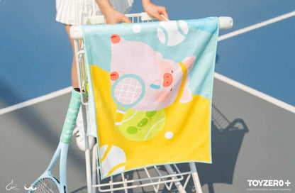 LULU THE PIGGY TENNIS SERIES - SPORTS TOWEL (LEISURE VER.)