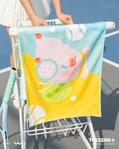 LULU THE PIGGY TENNIS SERIES - SPORTS TOWEL (LEISURE VER.)