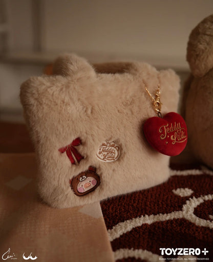 LULU THE PIGGY - TEDDY LULU PLUSH TOTE BAG