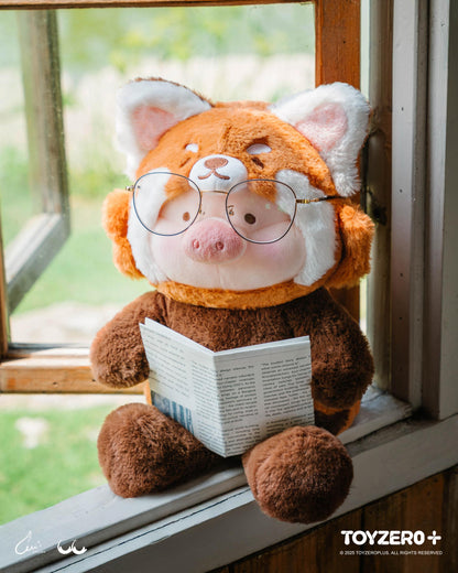 LULU THE PIGGY ANIMAL PARTY - LIVELY RED PANDA LU PLUSH