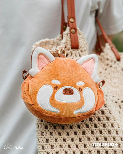 LULU THE PIGGY ANIMAL PARTY - LIVELY RED PANDA LU PLUSH