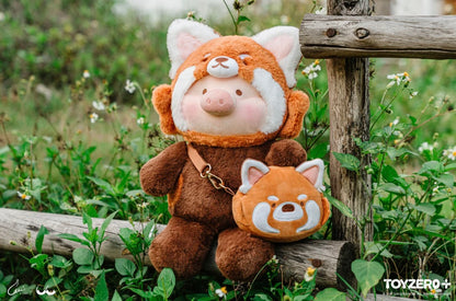 LULU THE PIGGY ANIMAL PARTY - LIVELY RED PANDA LU PLUSH