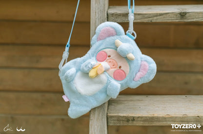 LULU THE PIGGY ANIMAL PARTY - ELEPHANT LU PLUSH CROSSBODY BAG
