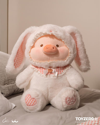 LULU THE PIGGY - 28CM BUNNY LULU PLUSH (WHITE VER.)