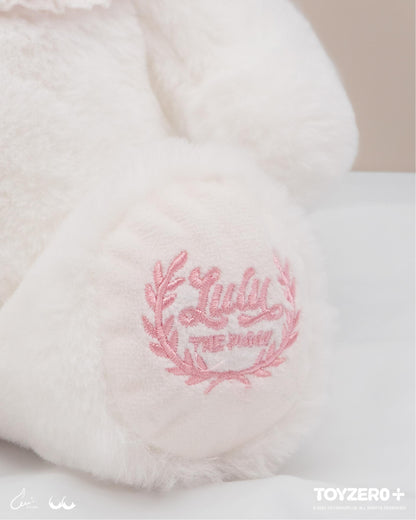 LULU THE PIGGY - 28CM BUNNY LULU PLUSH (WHITE VER.)
