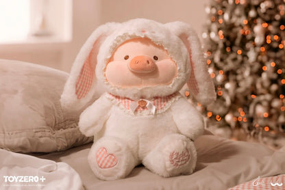 LULU THE PIGGY - 28CM BUNNY LULU PLUSH (WHITE VER.)