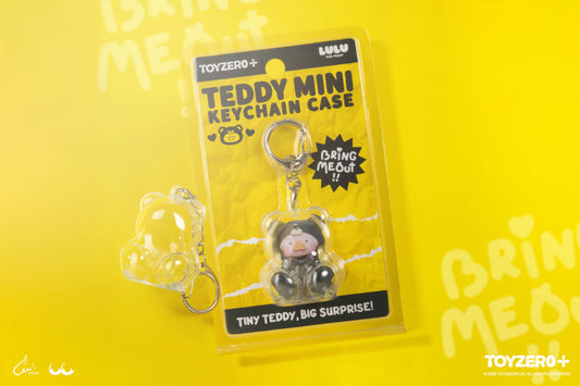 LULU THE PIGGY - TEDDY MINI KEYCHAIN CASE (BASIC VERSION)