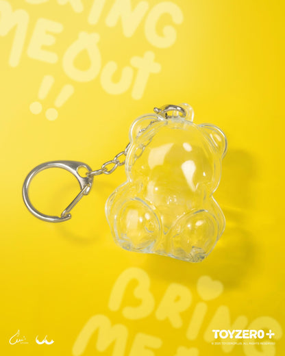 LULU THE PIGGY - TEDDY MINI KEYCHAIN CASE (BASIC VERSION)