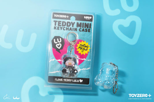 LULU THE PIGGY - TEDDY MINI KEYCHAIN CASE (LU♥ VERSION)