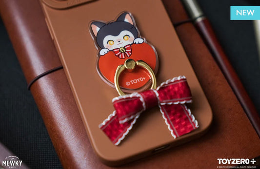 Moffy's - Mewky Phone Ring Holder - Black Cat
