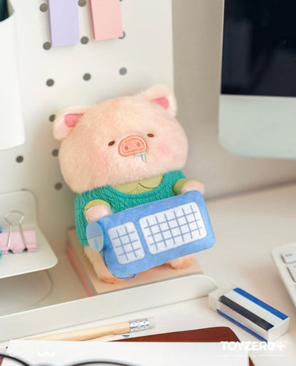 LuLu the Piggy Office Series - My Workplace Partners Monitor Plush Keychain Blindbox