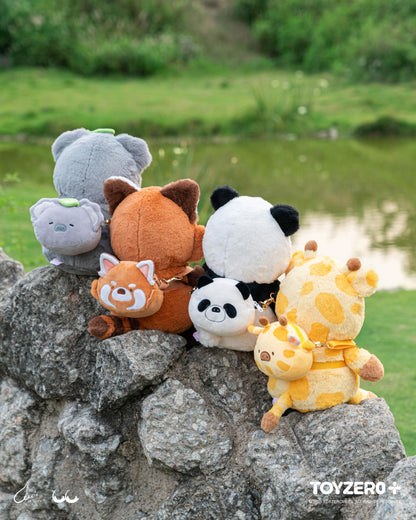 LULU THE PIGGY ANIMAL PARTY - CHEERFUL GIRAFFE LU PLUSH