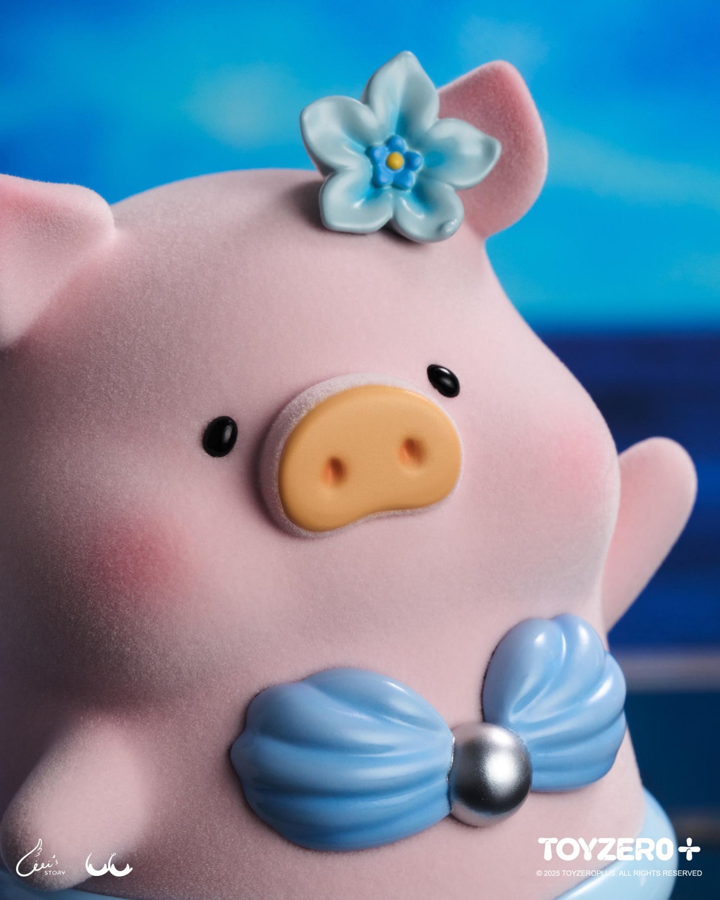LULU THE PIGGY - XL MERMAID (AZURE)