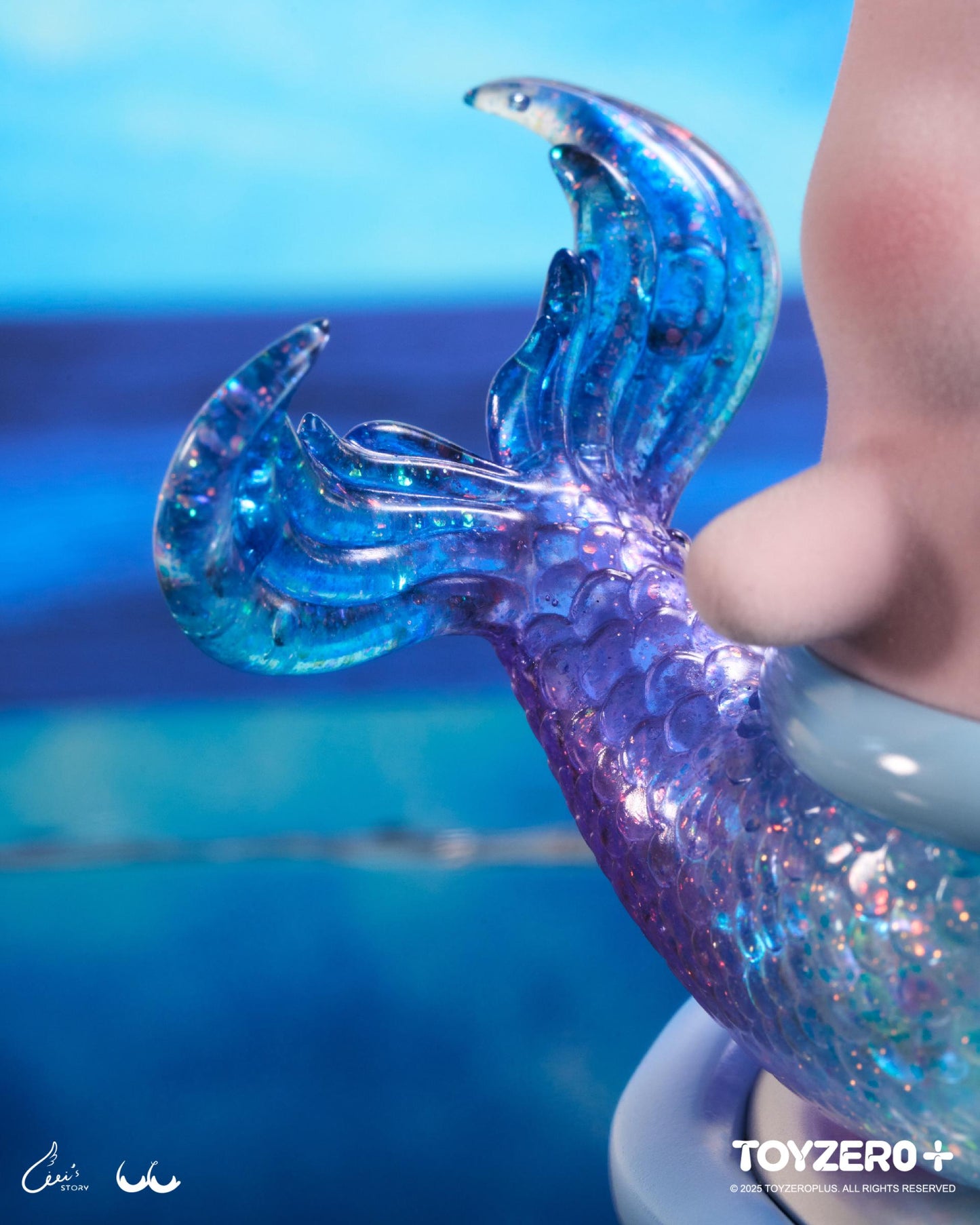 LULU THE PIGGY - XL MERMAID (AZURE)