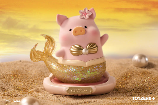 LuLu the Piggy - XL Mermaid (Rosy Sky)