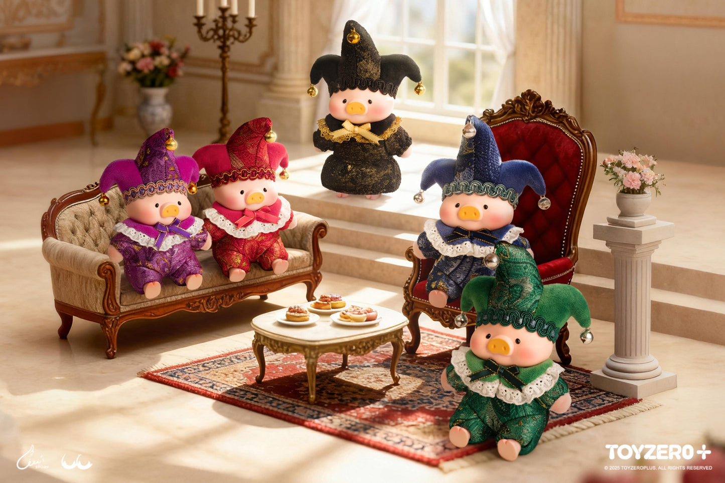 LuLu the Piggy - Triangel PVC Plush Keychain Blindbox