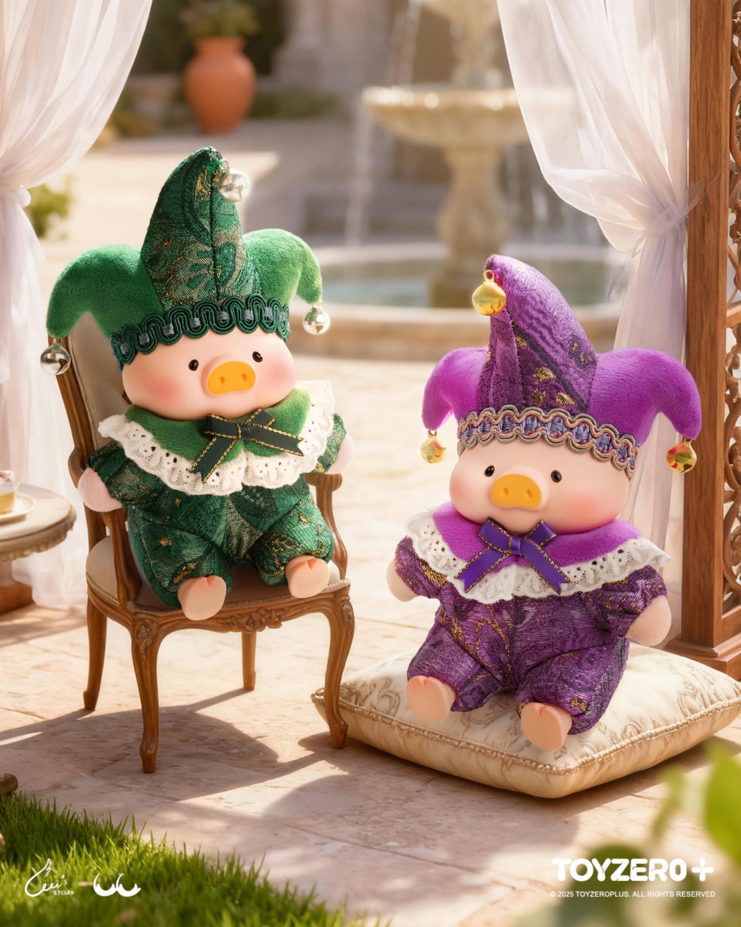 LuLu the Piggy - Triangel PVC Plush Keychain Blindbox