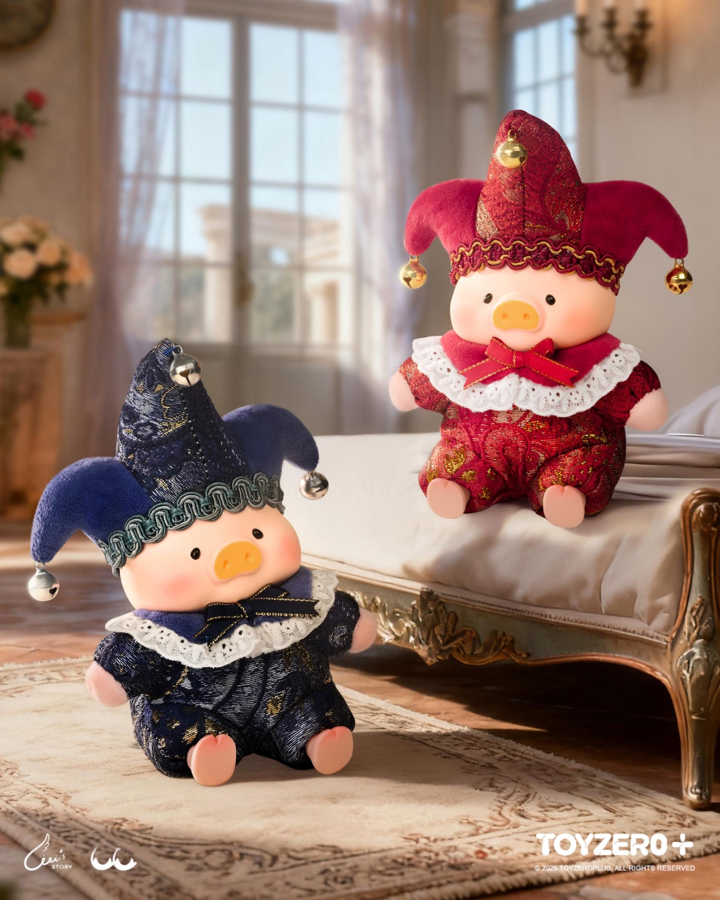 LuLu the Piggy - Triangel PVC Plush Keychain Blindbox