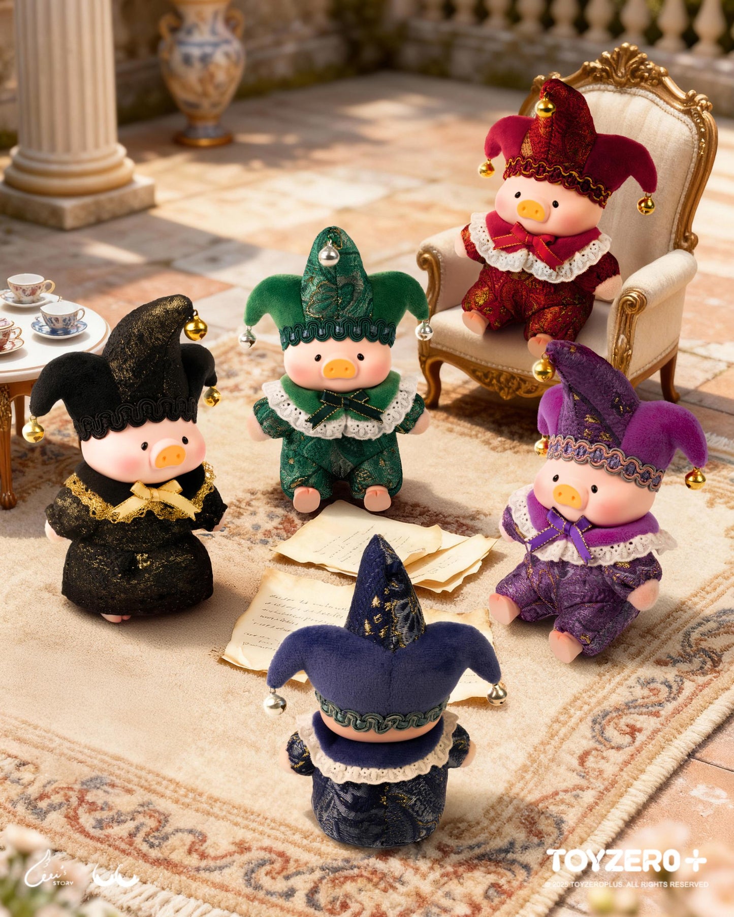 LuLu the Piggy - Triangel PVC Plush Keychain Blindbox