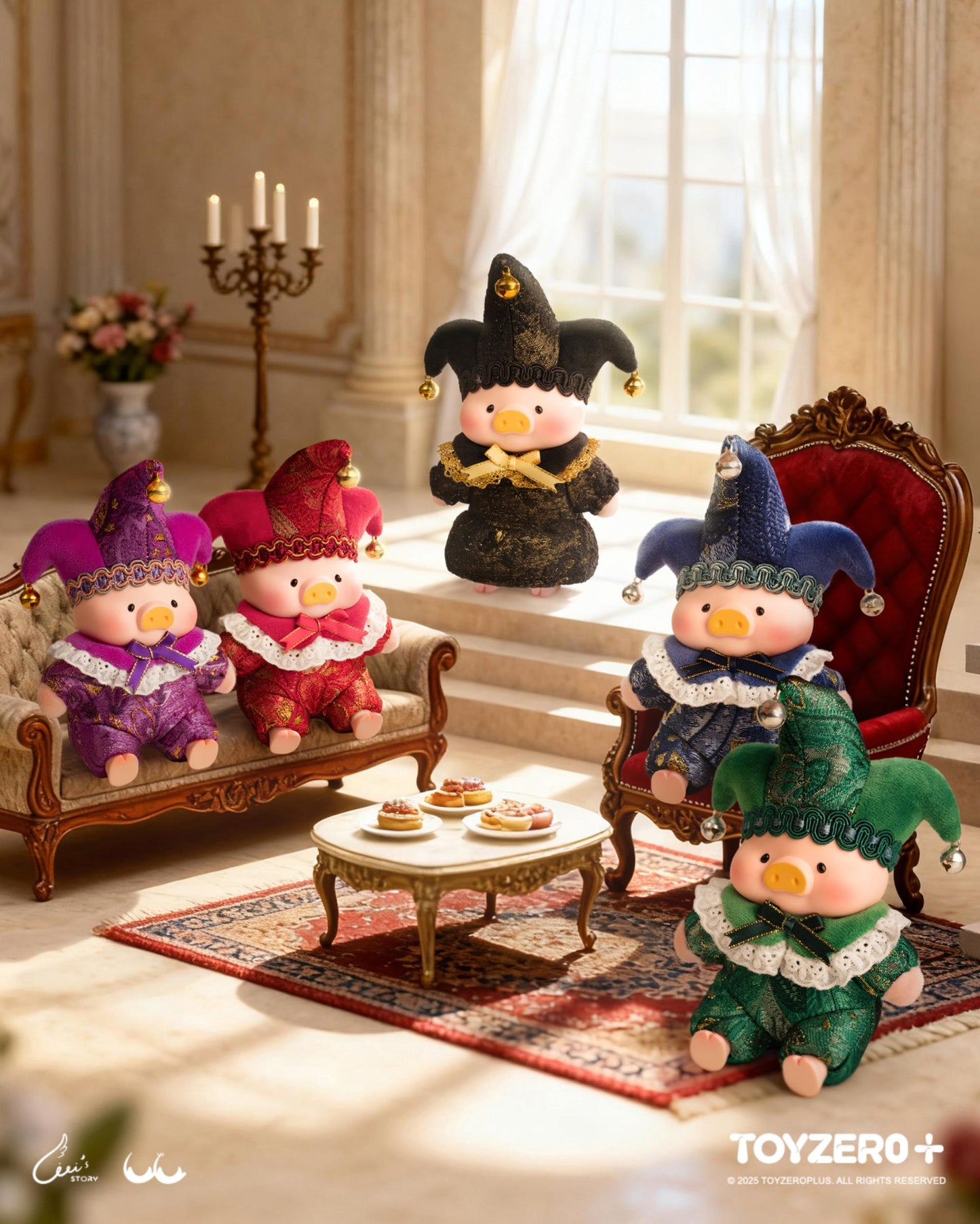 LuLu the Piggy - Triangel PVC Plush Keychain Blindbox