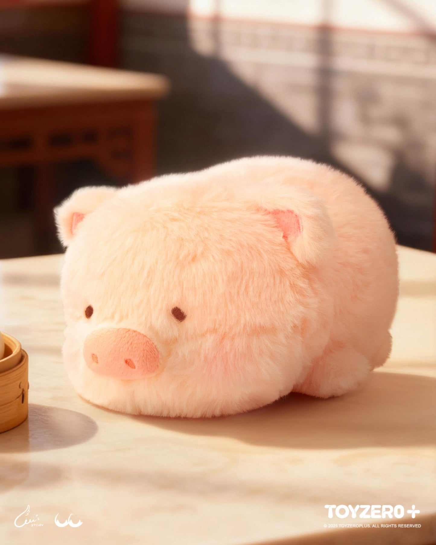 LuLu the Piggy Lu's Table - 5 Stars Roujiamo Lu Plush