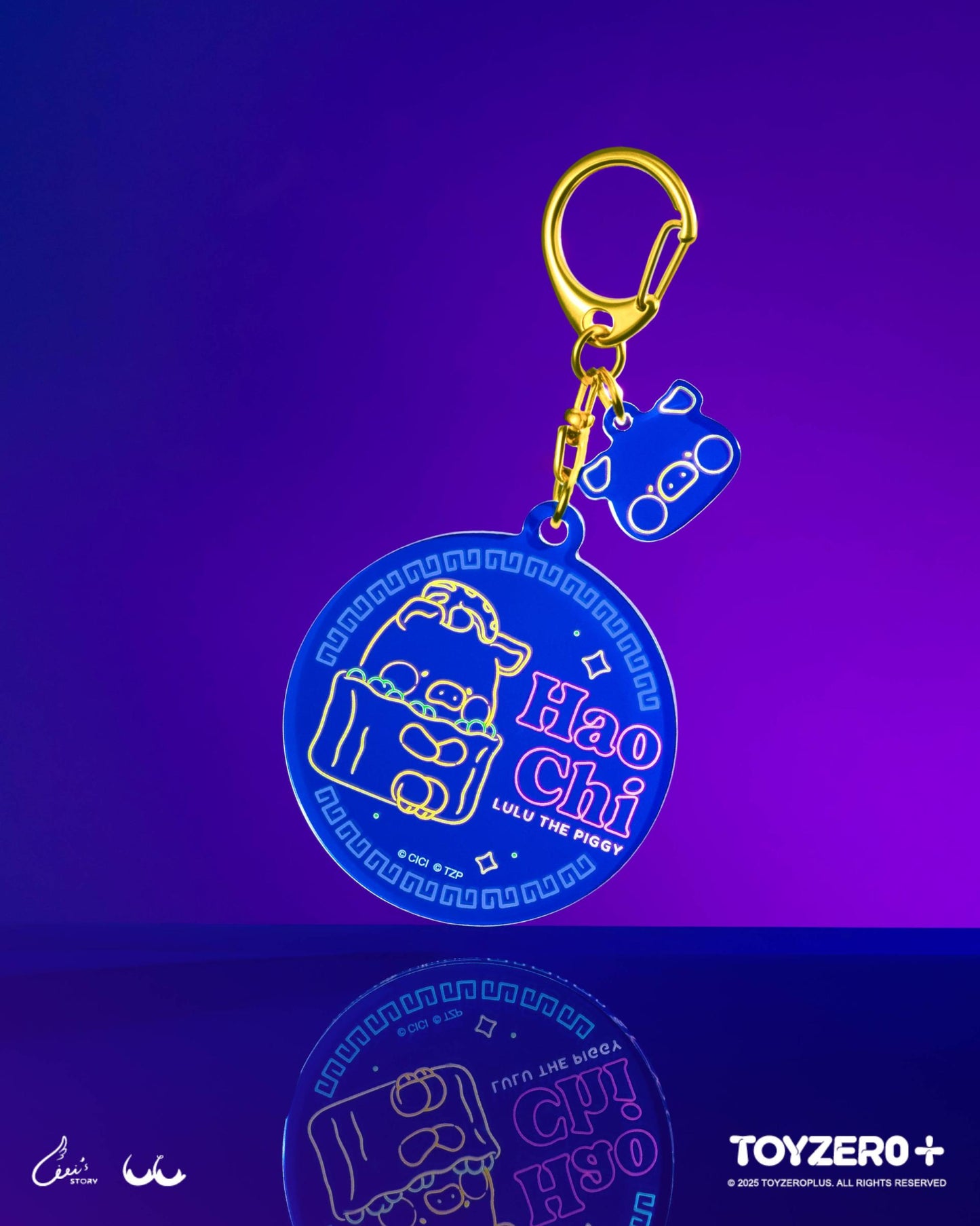 LuLu the Piggy Lu's Table - Staff LuLu's Daily Routine Acrylic Keychain (Blind Box)