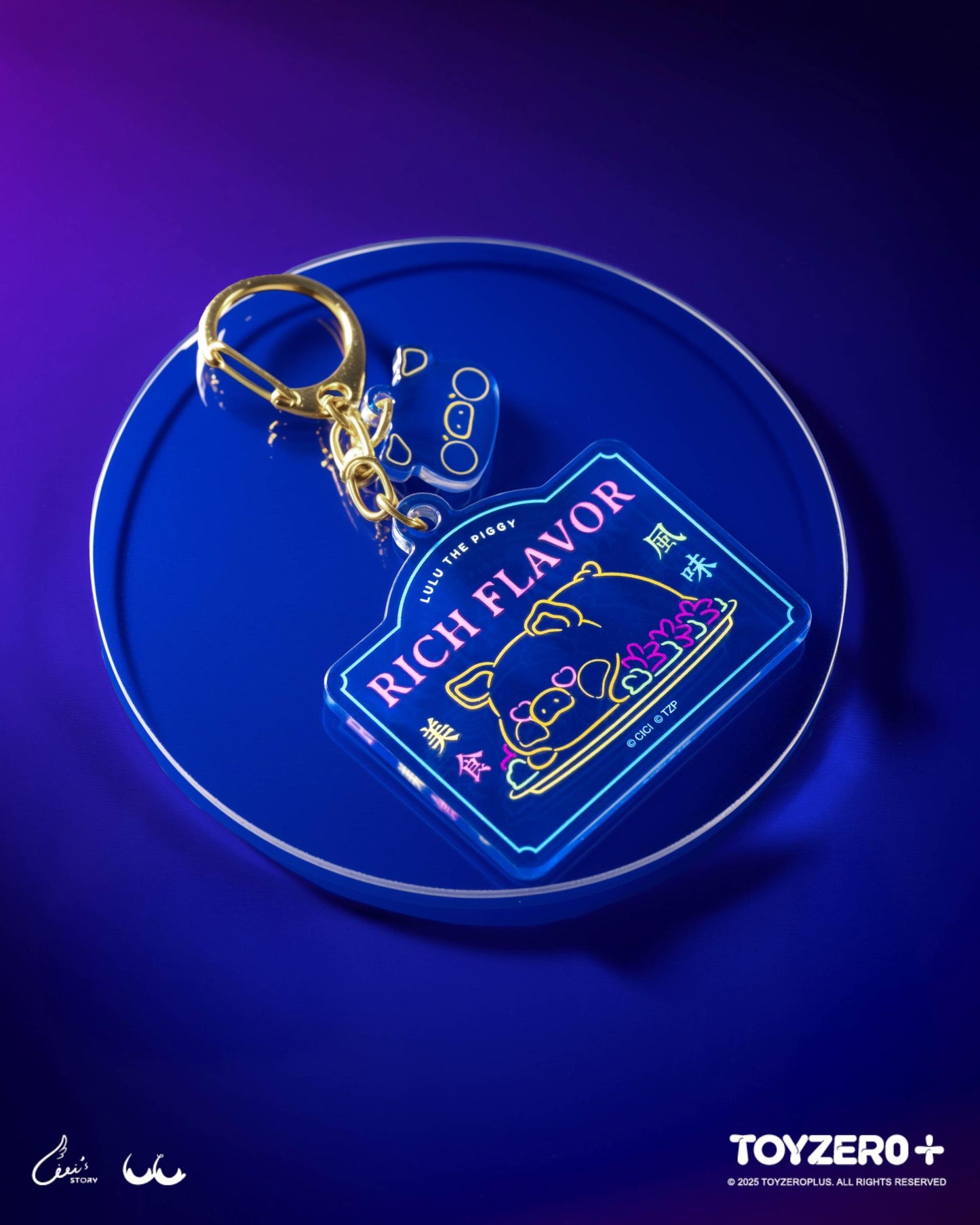 LuLu the Piggy Lu's Table - Staff LuLu's Daily Routine Acrylic Keychain (Blind Box)