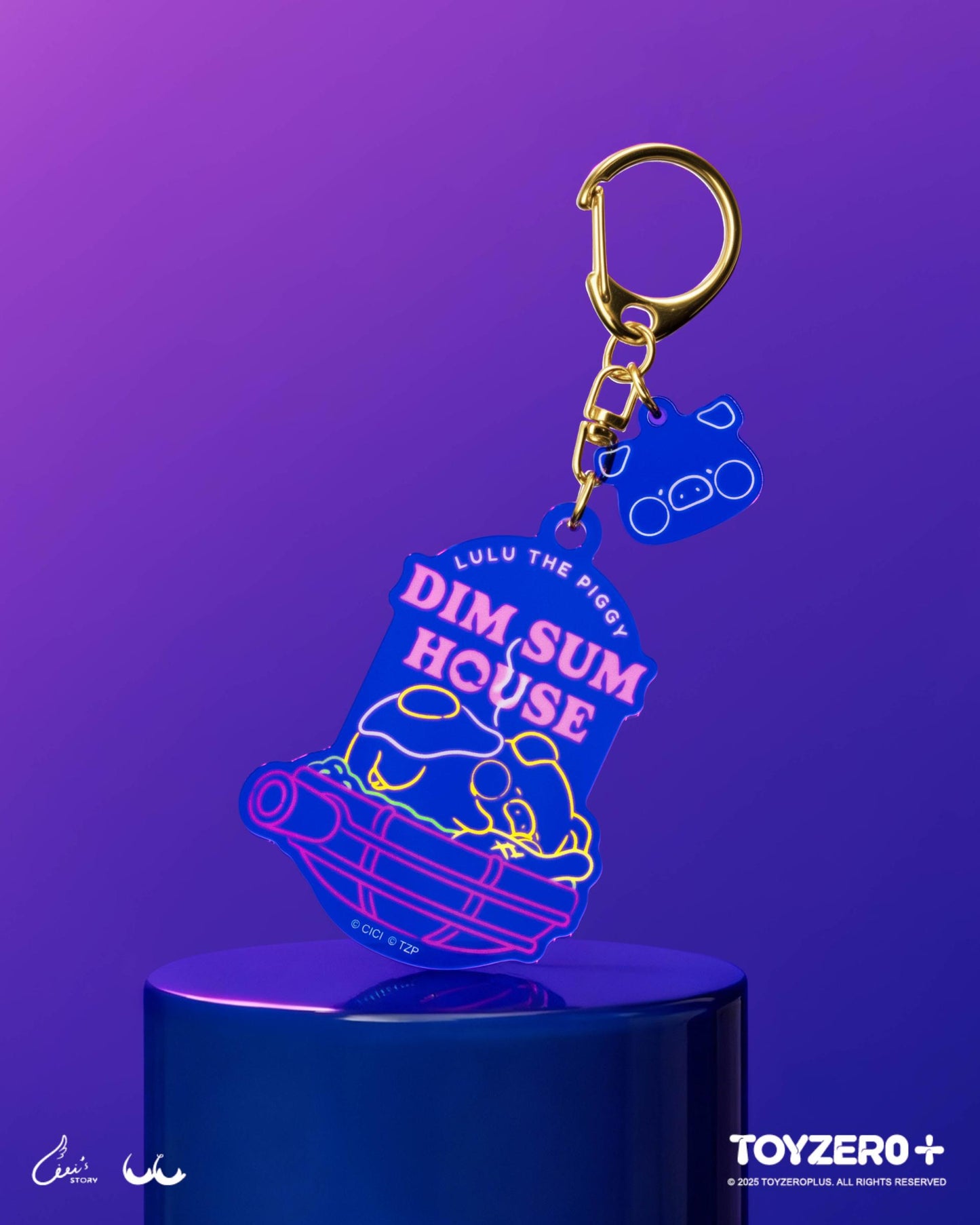 LuLu the Piggy Lu's Table - Staff LuLu's Daily Routine Acrylic Keychain (Blind Box)