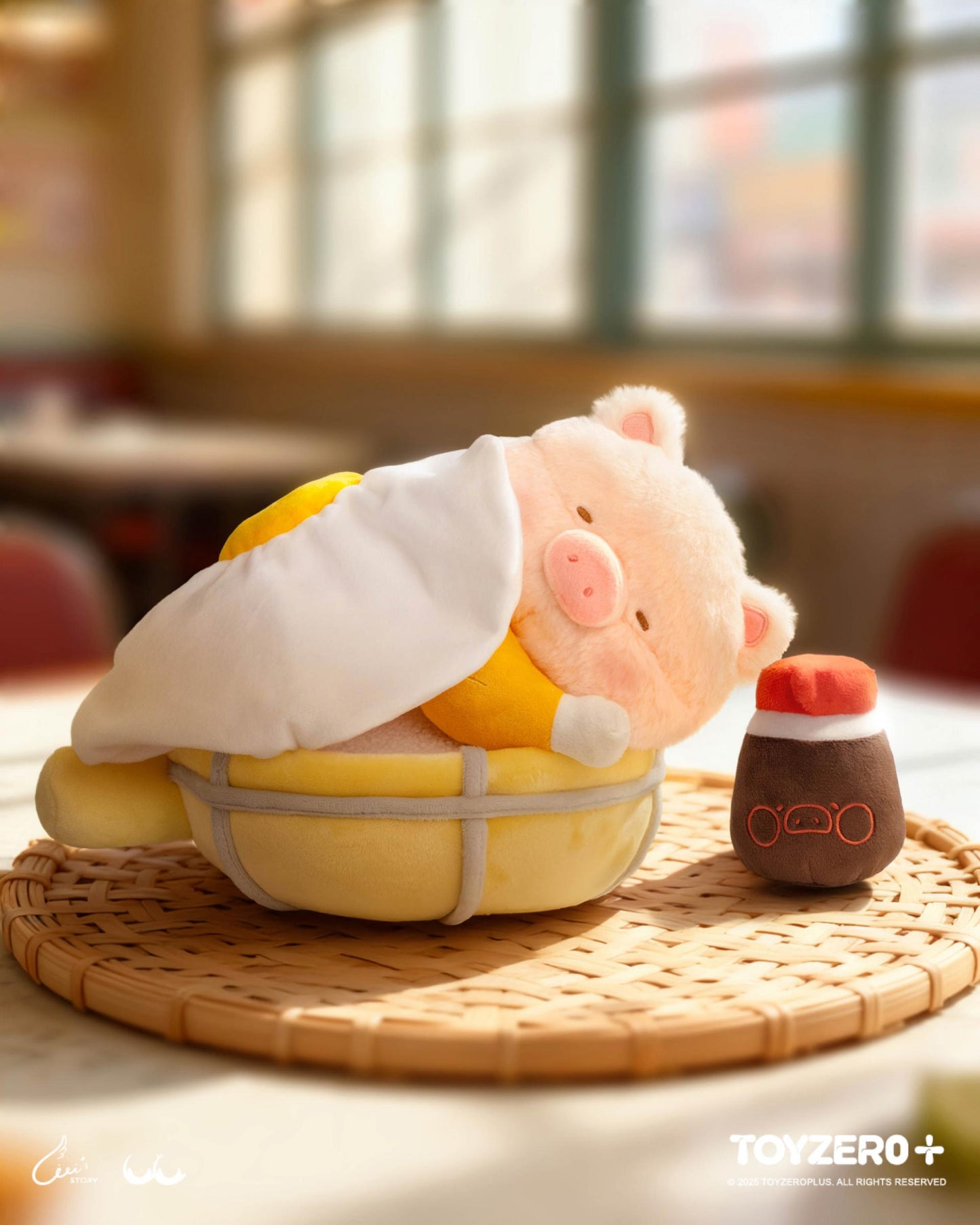 LuLu the Piggy Lu's Table - Claypot Rice Lu Plush