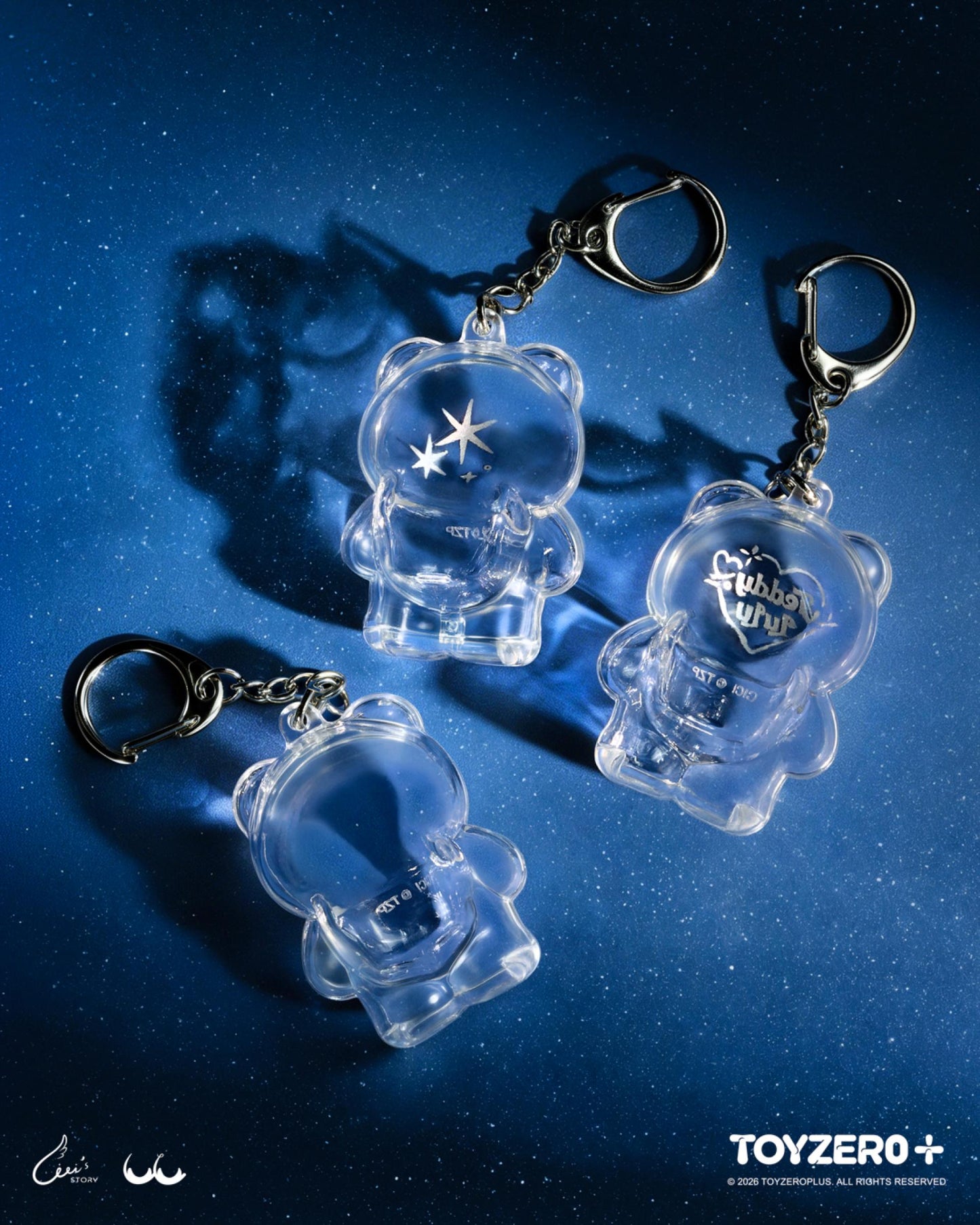 LuLu the Piggy-Teddy Mini 2 Keychain Case(Original Version)