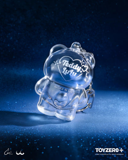LuLu the Piggy-Teddy Mini 2 Keychain Case(Teddy LuLu Version)