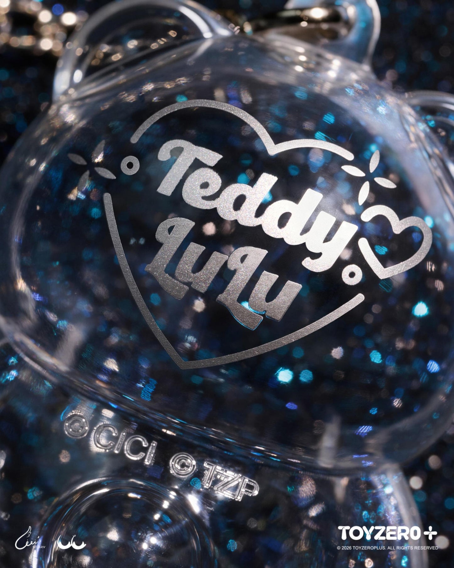 LuLu the Piggy-Teddy Mini 2 Keychain Case(Teddy LuLu Version)