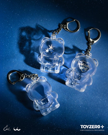 LuLu the Piggy-Teddy Mini 2 Keychain Case(Twinkle Version)