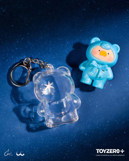LuLu the Piggy-Teddy Mini 2 Keychain Case(Twinkle Version)