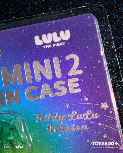 LuLu the Piggy-Teddy Mini 2 Keychain Case(Twinkle Version)