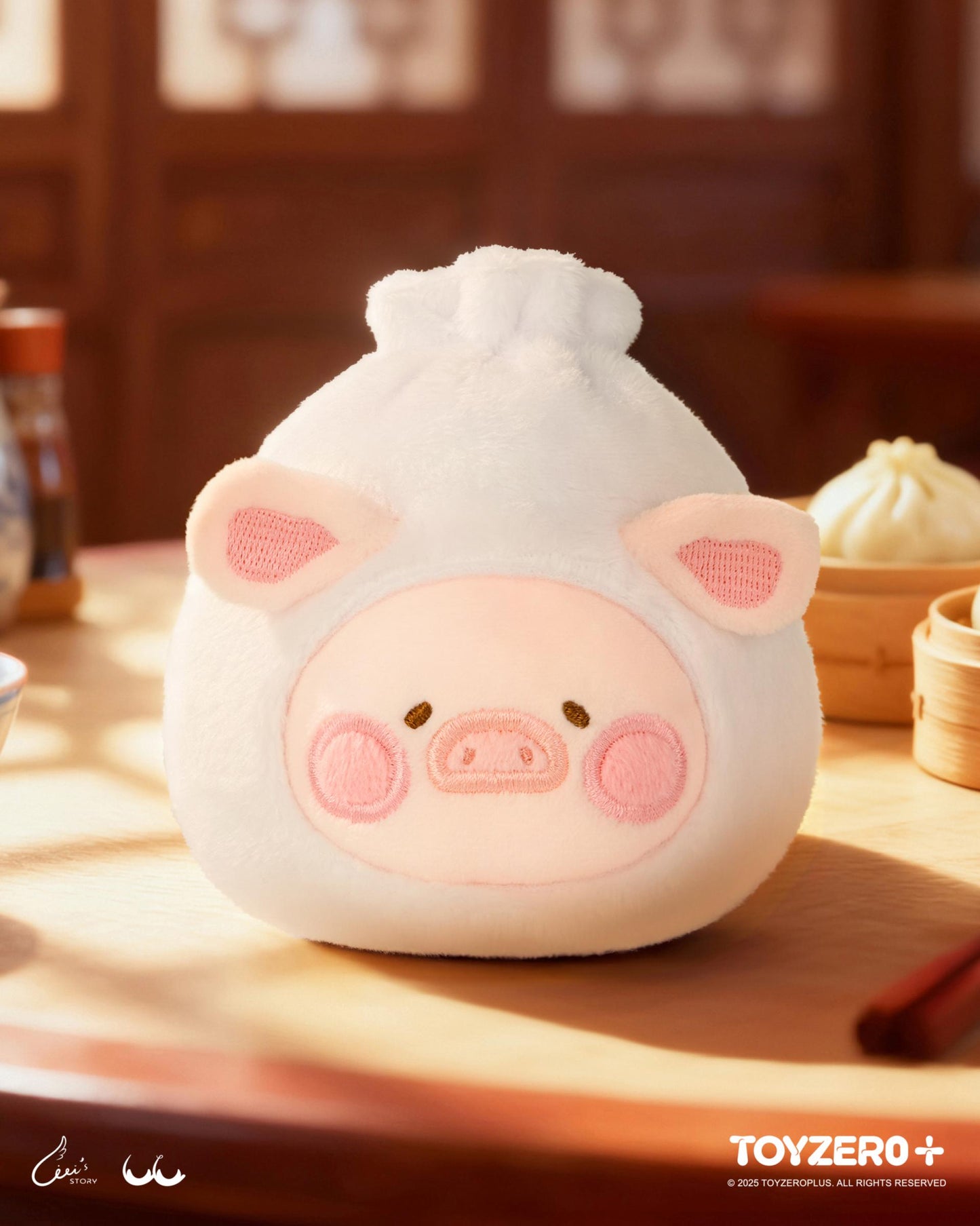 LuLu the Piggy Lu's Table - Food Hunter Series Plush Keychain Blind Box