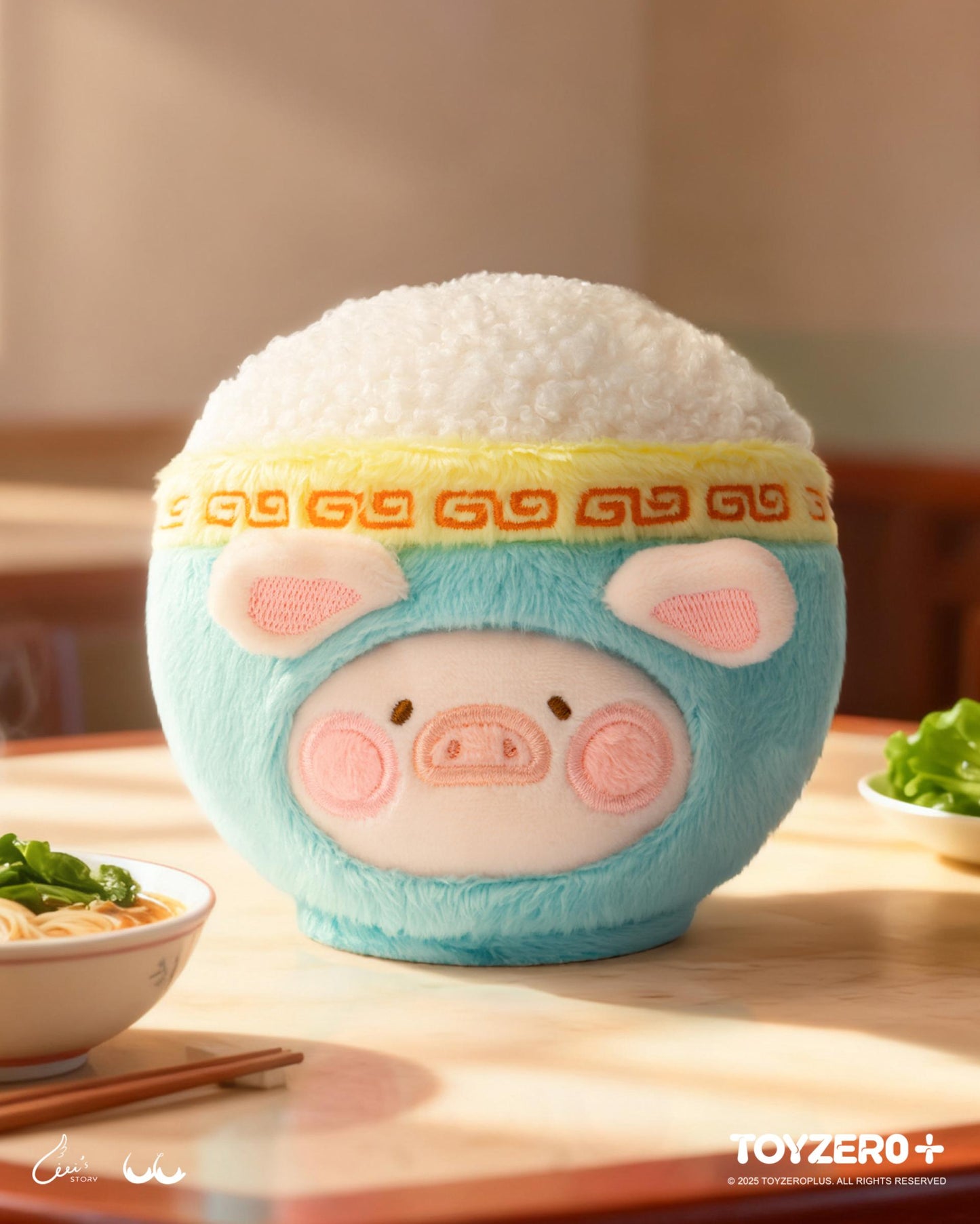 LuLu the Piggy Lu's Table - Food Hunter Series Plush Keychain Blind Box