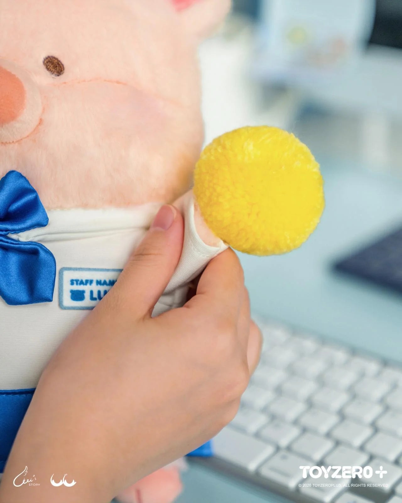 LuLu the Piggy Office Series - Cheer Up Lu Plush