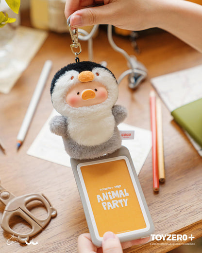 LuLu the Piggy Animal Party Vol. 2 - Cutest Butler PVC Face Plush Key Cover Keychain (Blind Box)