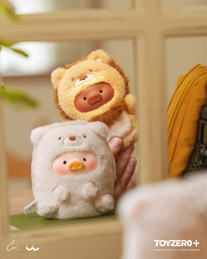 LuLu the Piggy Animal Party Vol. 2 - Cutest Butler PVC Face Plush Key Cover Keychain (Blind Box)