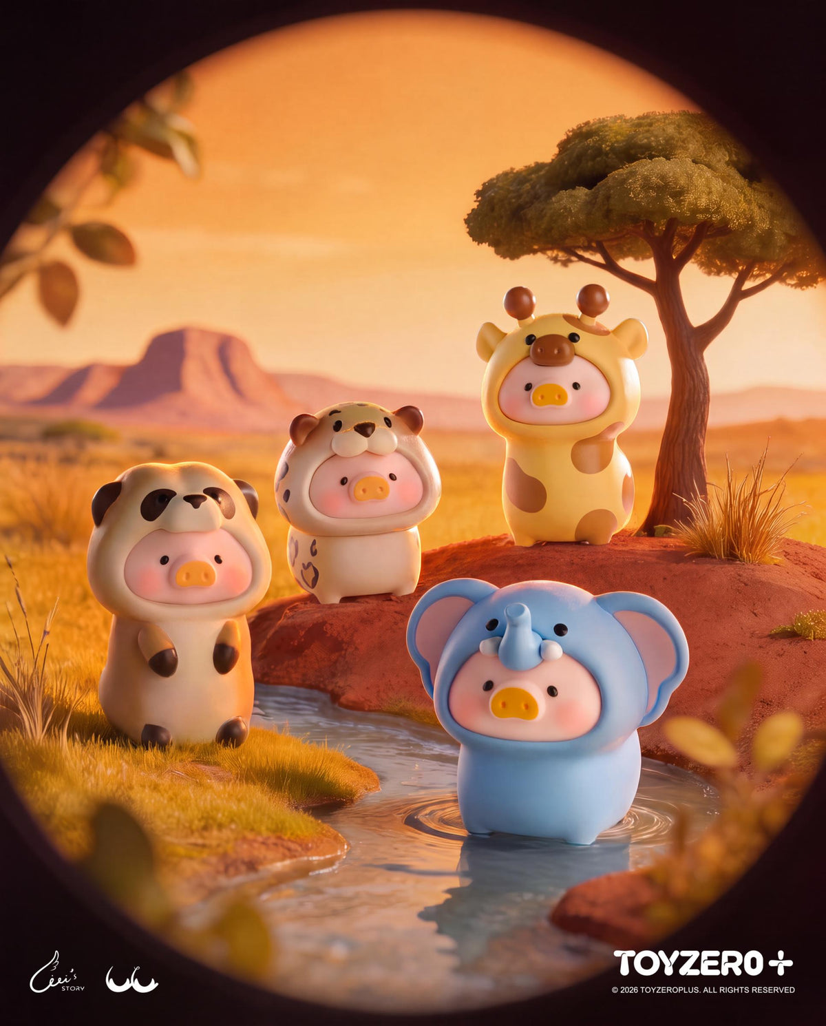 LuLu the Piggy – Animal Party MINI (Blind Bag)