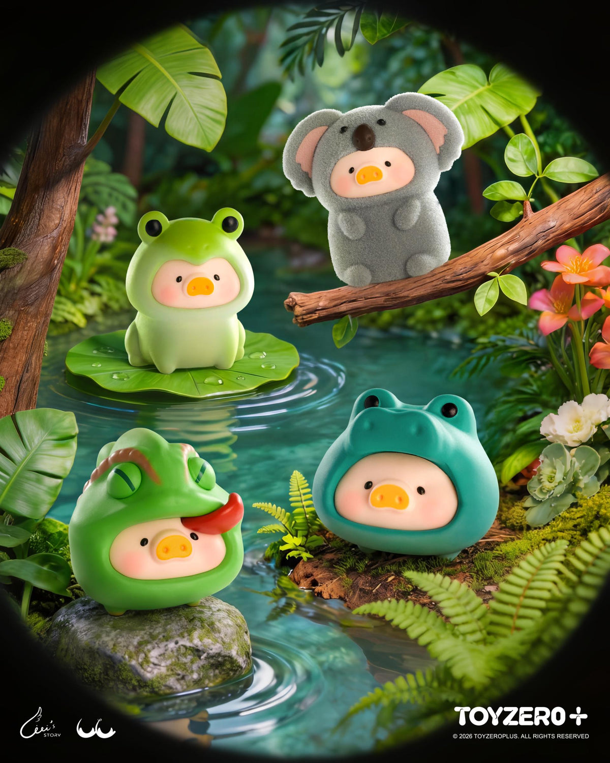 LuLu the Piggy – Animal Party MINI (Blind Bag)