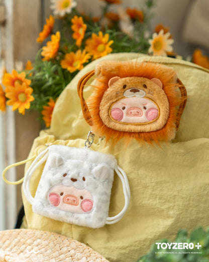 LuLu the Piggy Animal Party Vol. 2 - Mini Drawstring Plush Earphone Bag Keychain (Blind Box)